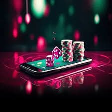 Pengguna mengirim email dukungan melalui ponsel pintar dalam suasana santai